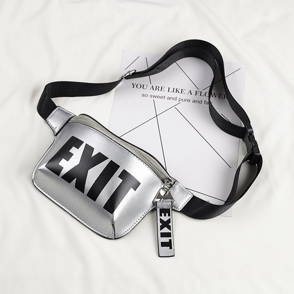 LEATHER “EXIT” Bag - Picture 4 of 4